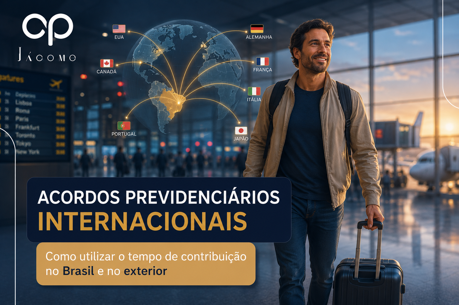 Trabalhou no Brasil e também no exterior? Os acordos previdenciários internacionais podem permitir a utilização do tempo de contribuição realizado em diferentes países para obtenção da aposentadoria. Neste guia atualizado para 2026, você entenderá como funciona a totalização do tempo, quais países possuem acordo com o Brasil, quem pode utilizar esses tratados e quando eles realmente são vantajosos. Descubra como proteger seus direitos e evitar erros que podem reduzir o valor do seu benefício. Acordos previdenciários internacionais