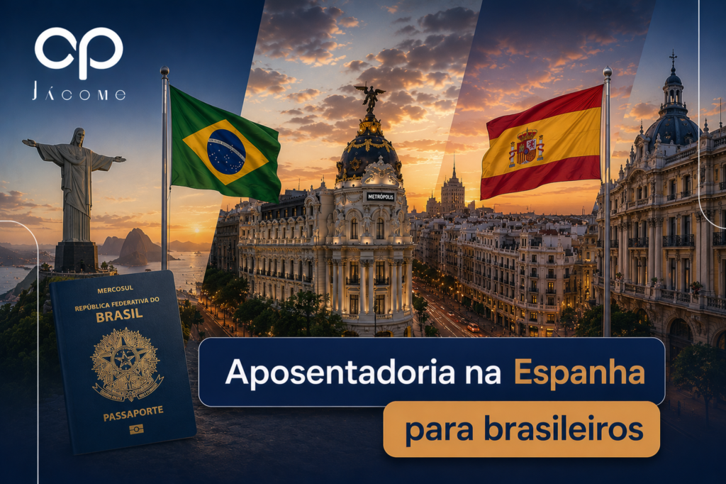 O Acordo Previdenciário entre Brasil e Espanha permite que, em determinadas situações, os períodos de contribuição realizados nos dois países sejam considerados para a concessão de benefícios previdenciários. Neste artigo, você entenderá como funciona a totalização dos períodos de contribuição, quando é possível receber aposentadoria do Brasil e da Espanha, se vale a pena continuar contribuindo para o INSS morando no exterior e quais cuidados devem ser tomados antes de solicitar o benefício. Conheça seus direitos e evite decisões que possam comprometer sua aposentadoria. Aposentadoria na Espanha para brasileiros