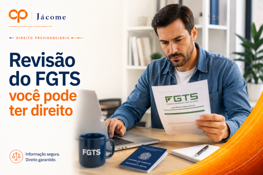 Entenda o que é a revisão do FGTS, o que decidiu o Supremo Tribunal Federal (STF) e por que não existe direito à revisão retroativa da correção monetária pela TR. Saiba como funciona a remuneração das contas vinculadas, quais revisões ainda são possíveis, como identificar erros nos depósitos e quais documentos analisar. Confira também como evitar golpes relacionados ao tema e quando é recomendável buscar orientação jurídica para proteger seus direitos. Revisão do FGTS, você pode ter direito