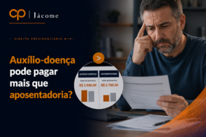 Descubra por que, após a Reforma da Previdência, o auxílio-doença pode pagar mais que a aposentadoria por incapacidade permanente em muitos casos. Entenda como funciona o cálculo atual do INSS, quem pode sofrer redução no valor do benefício, quando há direito ao cálculo em 100% da média salarial e quais erros podem gerar prejuízos financeiros permanentes. Veja também a importância da análise previdenciária especializada para proteger seus direitos e evitar perdas na hora de pedir o benefício. Auxílio-doença pode pagar mais que aposentadoria?