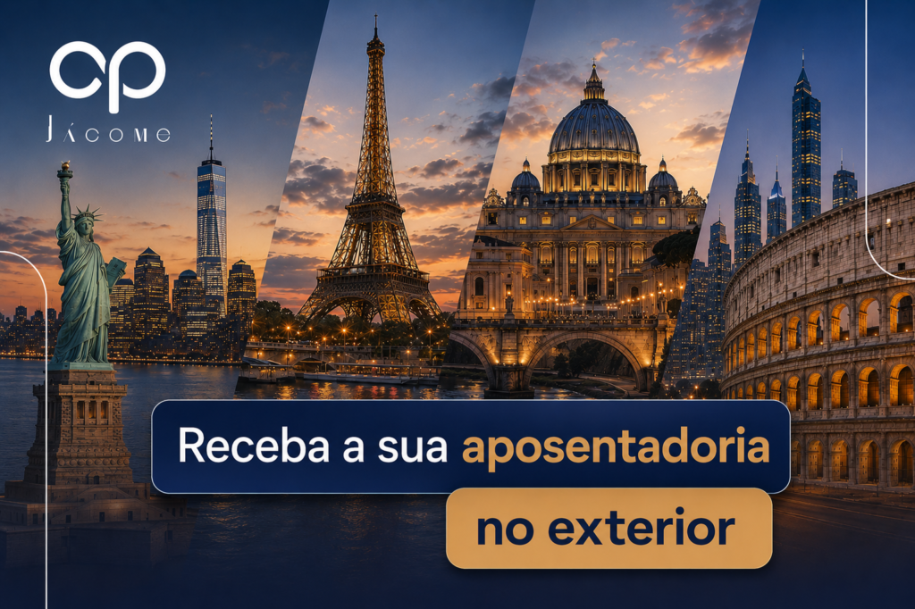 Descubra como receber a aposentadoria do INSS morando no exterior e saiba quais regras se aplicam aos brasileiros que vivem fora do país. Entenda como funcionam os acordos internacionais de Previdência Social, quando é possível requerer a aposentadoria no exterior, se vale a pena continuar contribuindo para o INSS e quais cuidados evitam problemas com o benefício. Confira também quando o planejamento previdenciário internacional pode fazer a diferença. Receba a sua aposentadoria no exterior