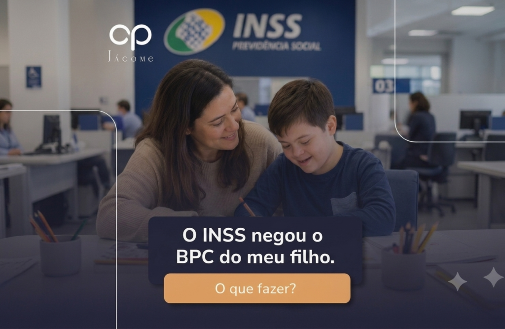 O INSS negou o BPC do seu filho? A negativa do benefício não significa, necessariamente, que a criança não tenha direito. Neste artigo, você entenderá os principais motivos que levam o INSS a negar o BPC, quais documentos podem fortalecer o pedido e quais medidas podem ser adotadas após o indeferimento. Saiba como funciona a análise da deficiência e da vulnerabilidade social e quando buscar orientação especializada para defender esse direito. O INSS negou o BPC do meu filho. O que fazer?